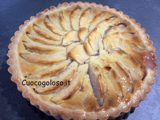 Crostata-Gcon-Confettura-di-Fragole-e-Mele4 Crostata di Confettura di Fragole e Graten di Mele