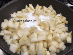 torta-al-cioccolato-e-pere.2-300x225 Torta al Cioccolato e Zenzero, Alta e Sofficissima con Pere Caramellate