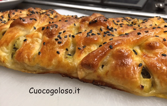 strudel-con-asparagi-e-brie.6 Strudel con Asparagi e Brie