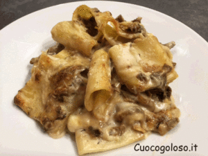 paccheri-gratinati-con-funghi-porcini-secchi-e-asiago.5-300x225 Paccheri Gratinati con Porcini Secchi e Asiago