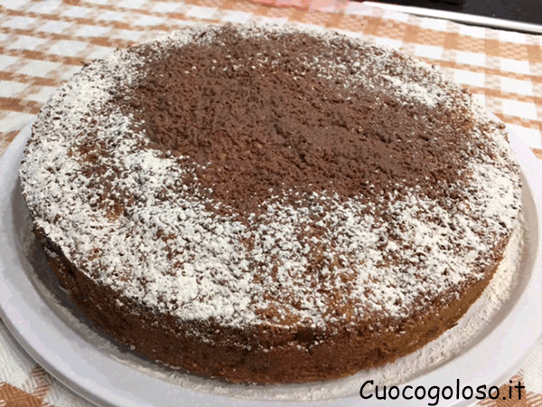 Torta di Mele Croccantina e Cioccolatosa