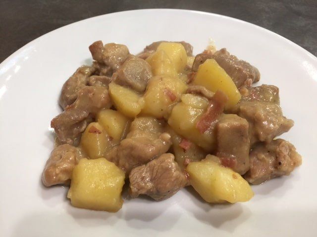 IMG_5361 Spezzatino di Tacchino con Patate e Speck