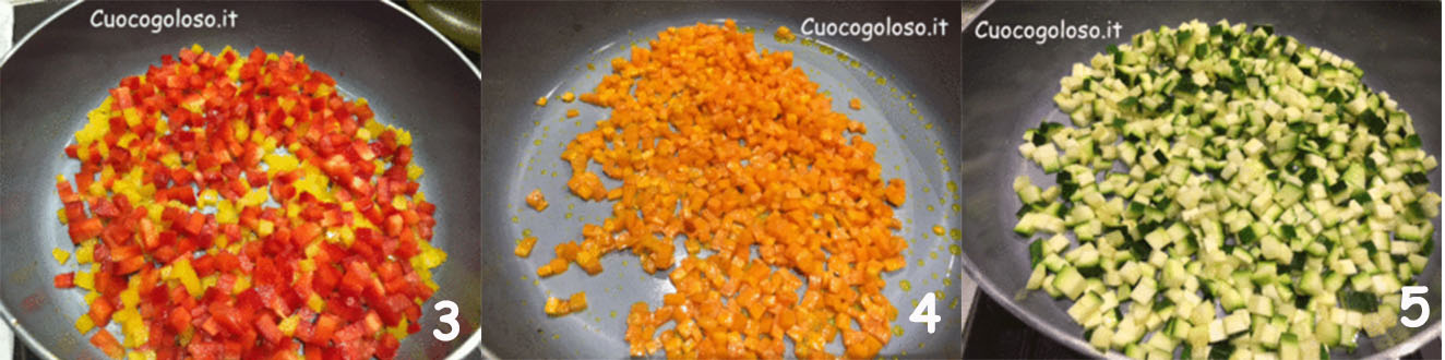 Cous Cous Speziato Con Verdure E Gamberetti Colore Sapore E Fantasia