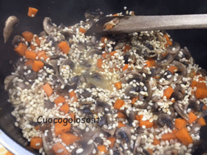 Zuppa-dOrzo-con-Funghi-e-Zucca-profumata-al-Timo.3-300x225 Zuppa d’Orzo con Funghi e Zucca profumata al Timo