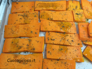 zucca-300x225 Zucca al Forno profumata al Timo