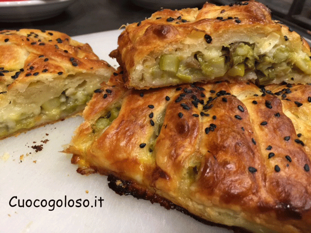 strudel-con-asparagi-e-brie.7 Strudel con Asparagi e Brie