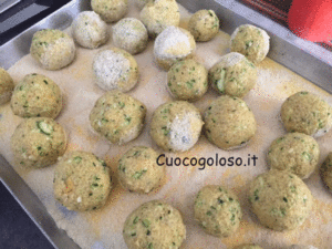 crocchette-di-quinoa-e-zucchine9-300x225 Polpette di Quinoa e Zucchine con Cuore di Scamorza Filante