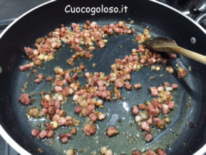 farfalle-con-pancetta-affumicata-zucchine-e-basilico.3-300x225 Farfalle con Zucchine Fiorite e Pancetta Affumicata