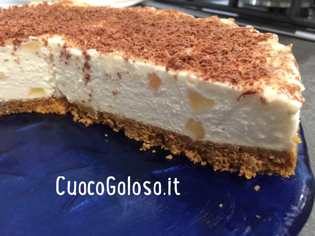 Cheesecake Con Ricotta E Pere