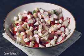 Insalata con Asparagi Bianchi, Ravanelli e Fragole