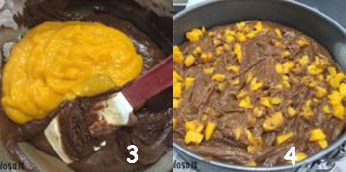 blocco2 Torta Soffice con Cioccolato e Mango