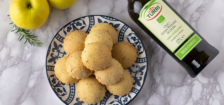 Biscotti Cuor di Mela all'Olio Extravergine