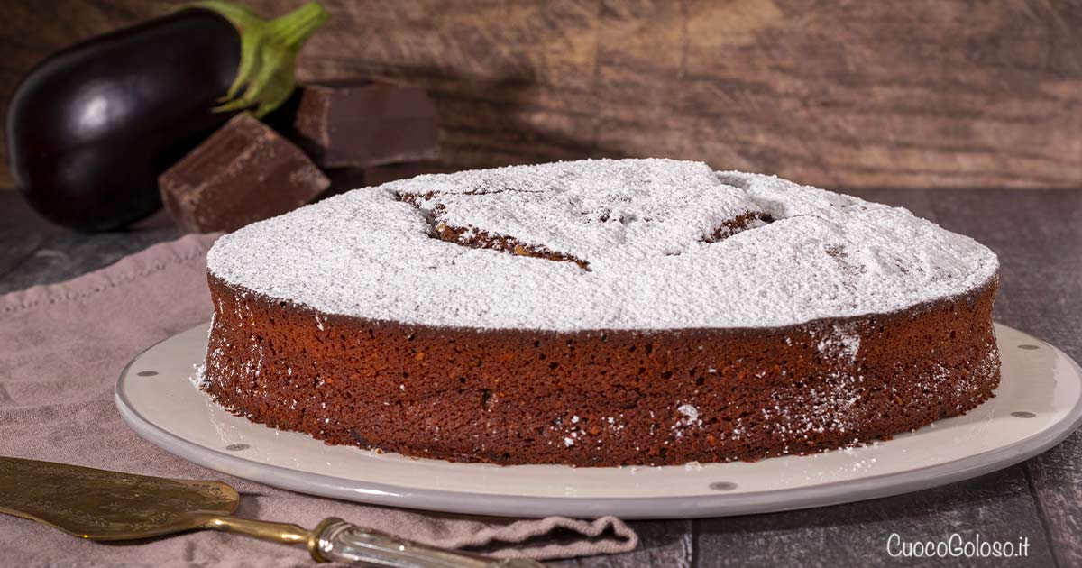 Torta di Melanzane e Cioccolato Fondente