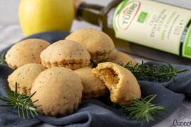 Biscotti Cuor di Mela all'Olio Extravergine