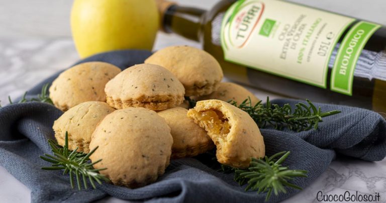 Biscotti Cuor di Mela all'Olio Extravergine
