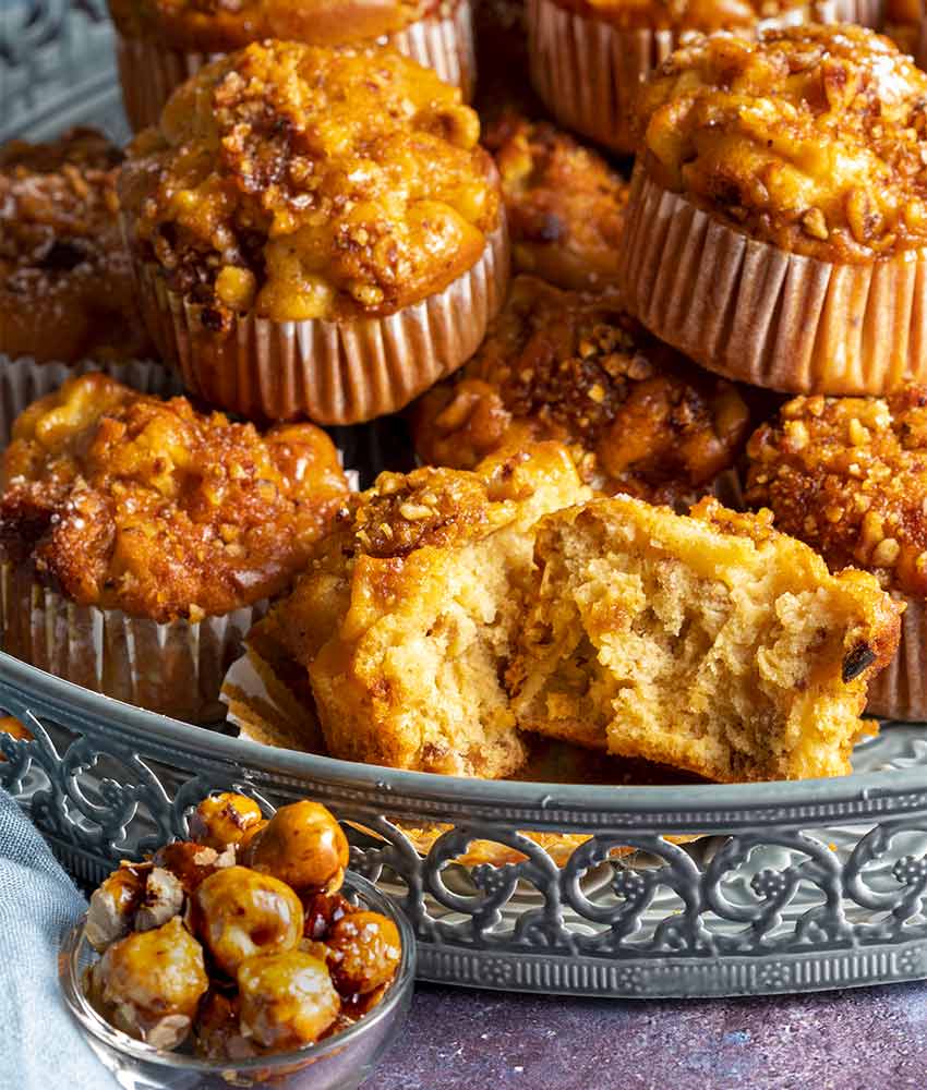 muffin-con-mele-e-croccante-alle-nocciole-bl2 Muffin con Mele e Croccante alle Nocciole