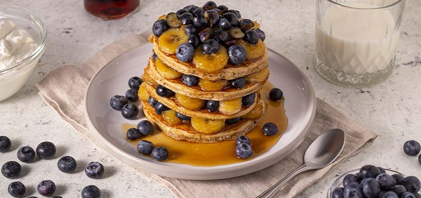 pancake-proteici-850x400 Pancake Proteici alla Banana