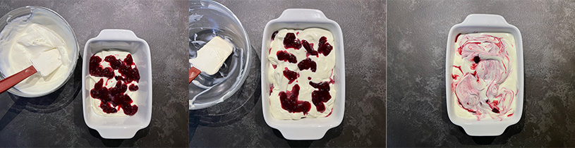 gelato-ciliegia Gelato con Composta di Ciliegie senza gelatiera