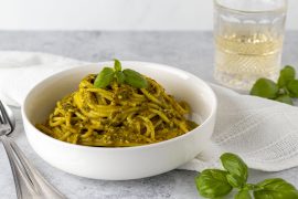 pasta con fiori di zucca