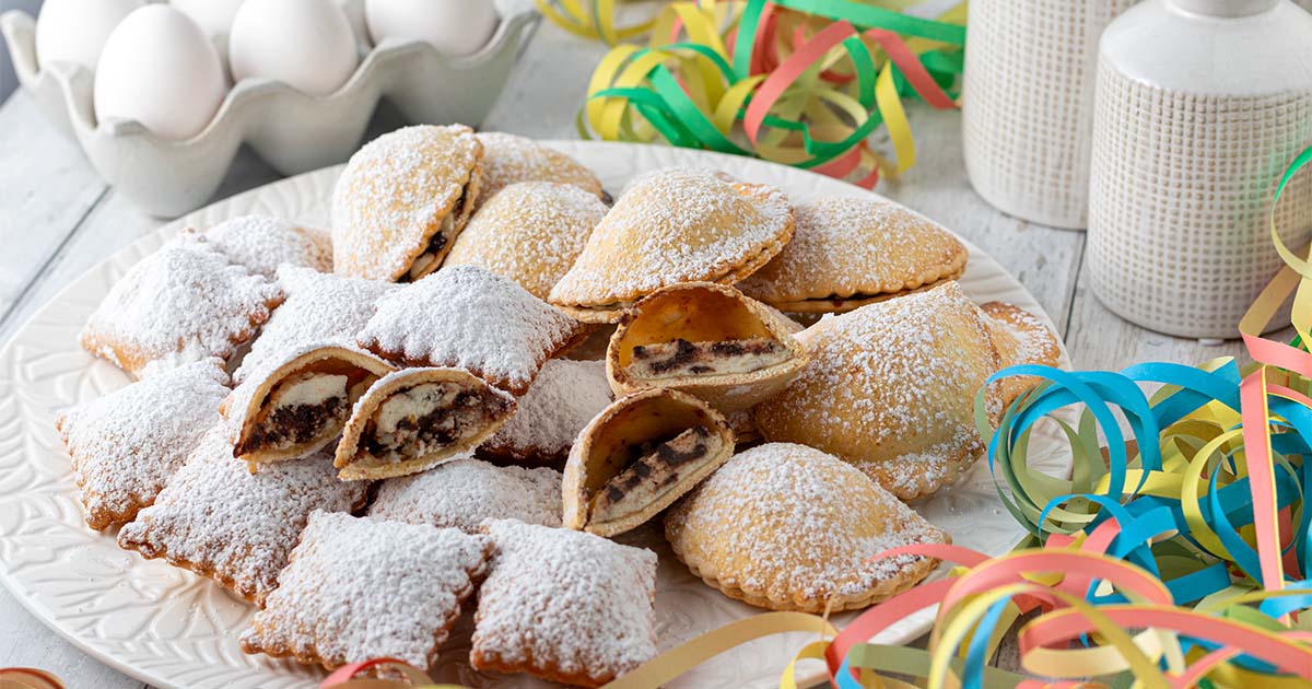 ravioli dolci di carnevale